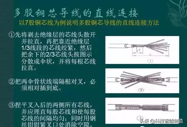 电工线对接的正确接法,电工线头接线方法基本功