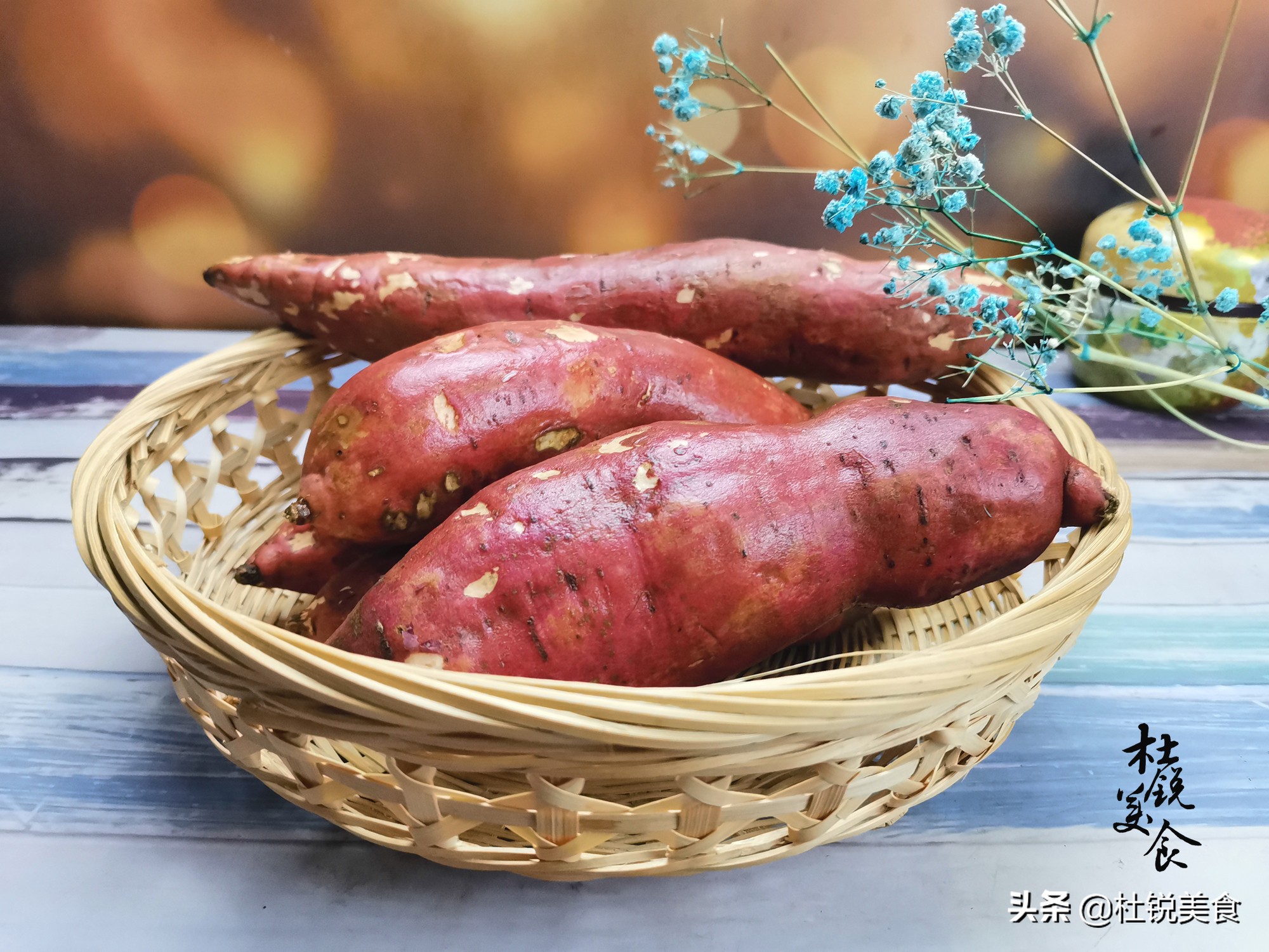 在家烤红薯最好吃的做法,自制烤红薯最好吃的做法