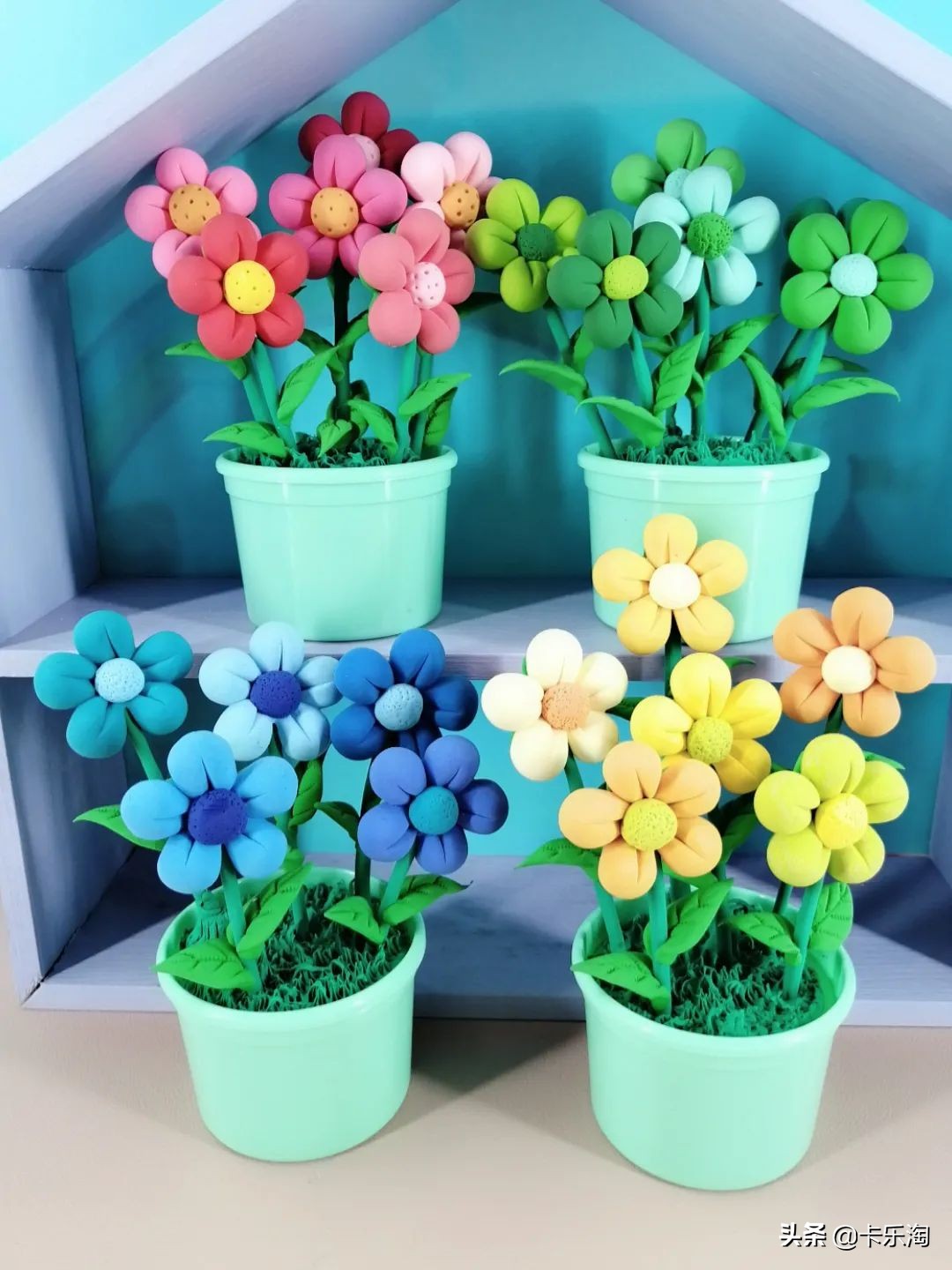 怎么用粘土调色好看,粘土调色技巧