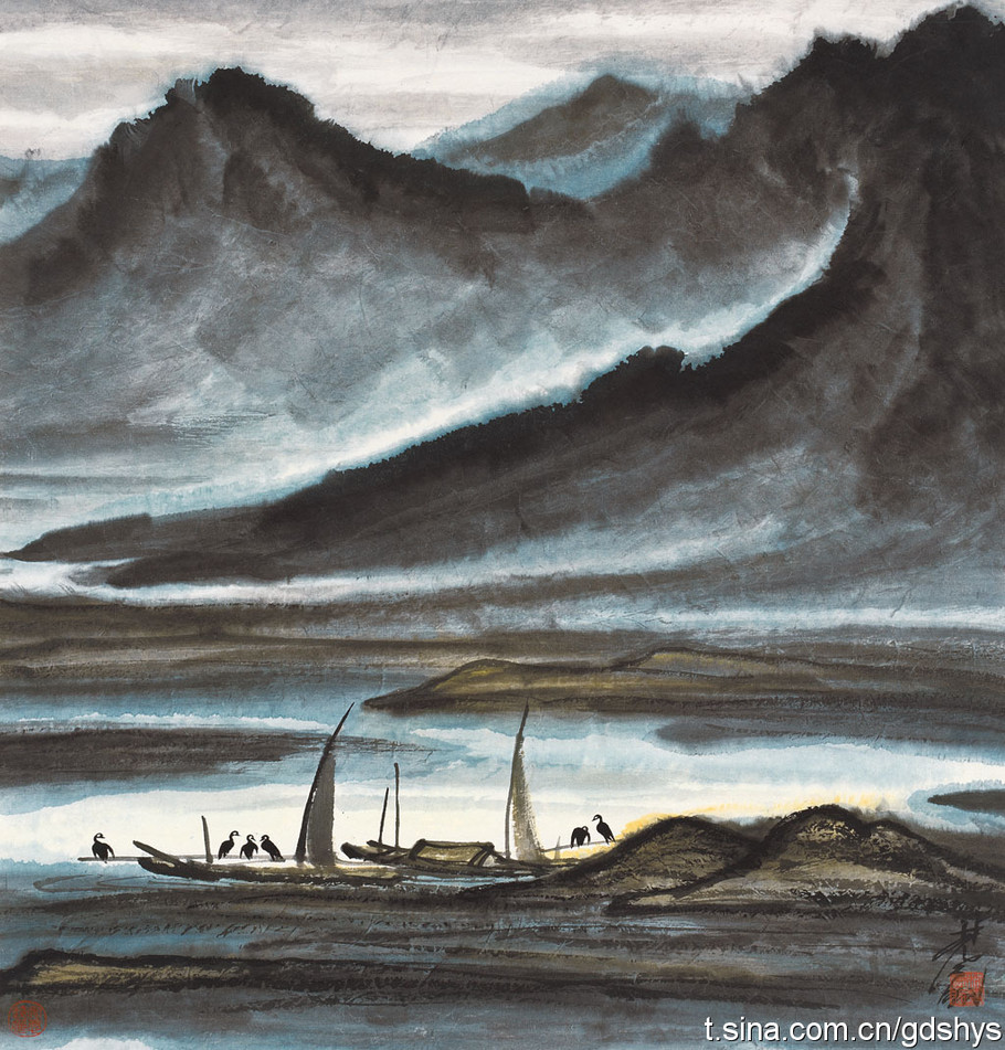 30幅著名书画家作品欣赏,中国著名书画家胡宝成作品赏析