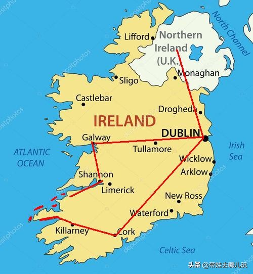 爱尔兰翡翠岛旅游景点,翡翠岛