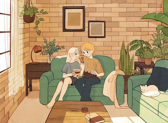 韩国插画师的插画,韩国插画师sillui的作品