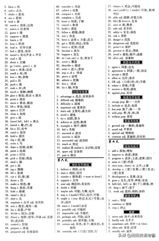中考1600词,中考英语1600词