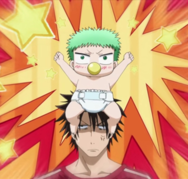 恶魔奶爸男鹿vs东条片段,恶魔奶爸小贝鲁为什么没有亲卫队