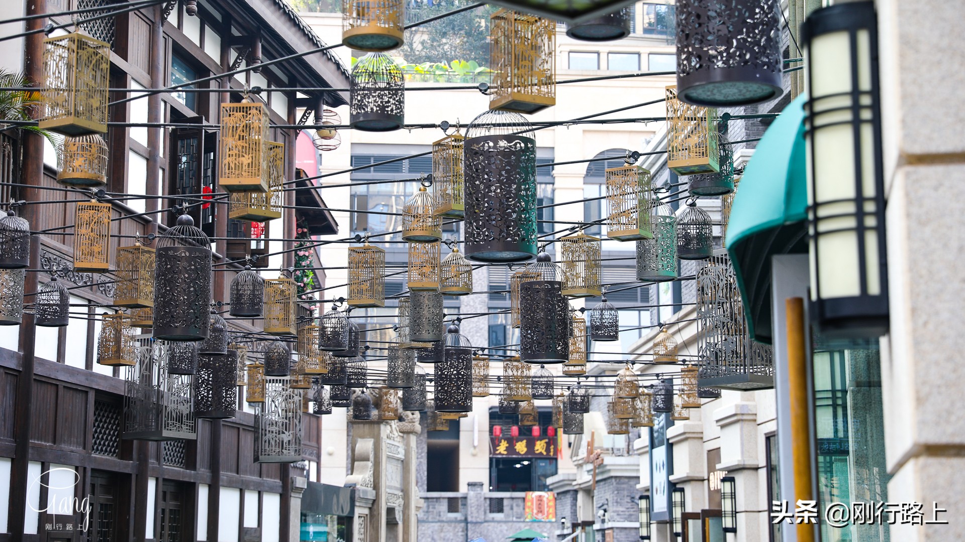 重庆山城老街图,重庆弹子石老街对比山城步道