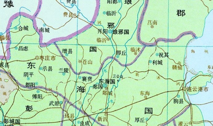 连云港地图区域划分,江苏连云港地图全图