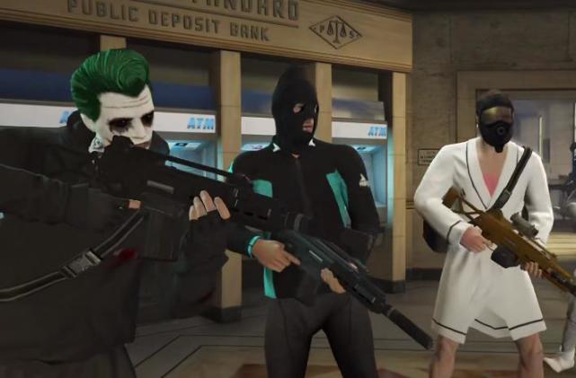 gta历代银行抢劫任务,gta系列抢劫银行发展史