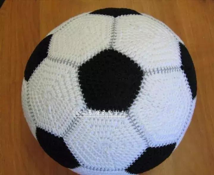 钩织足球篮球橄榄球,橄榄球球钩针