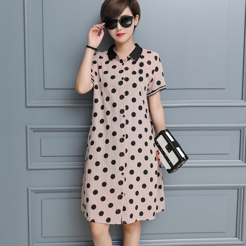 大码胖mm显瘦百搭连衣裙,显瘦遮肉120斤到220斤连衣裙夏季