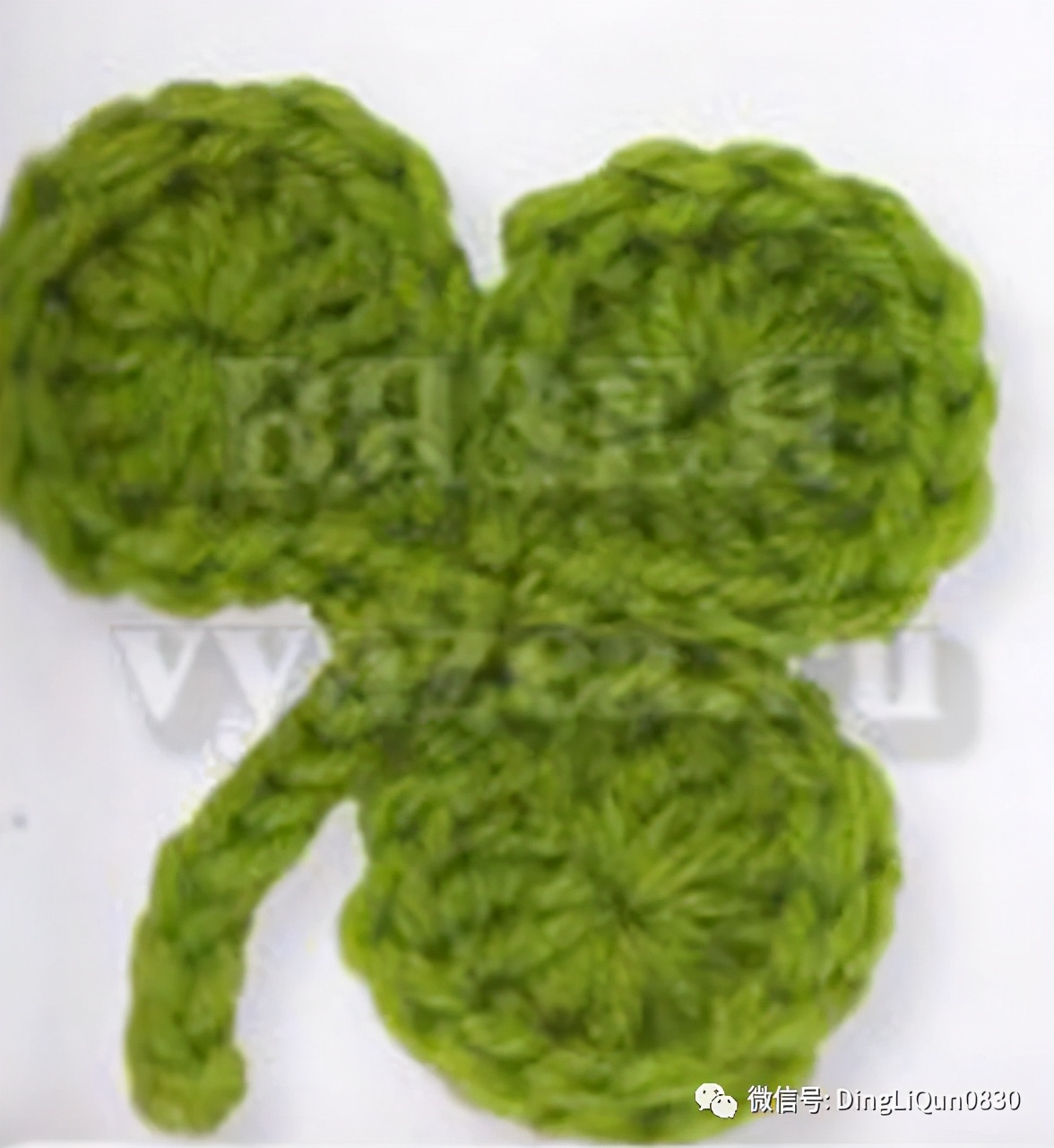 树叶钩针编织大全图解,树枝树叶的编织图解