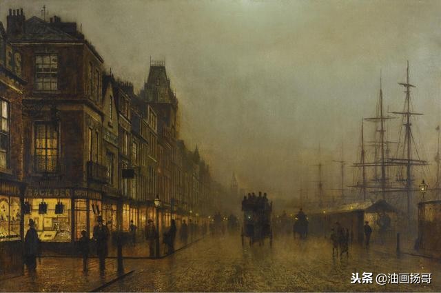 油画笔触和肌理图文,油画的调色和用笔的技巧