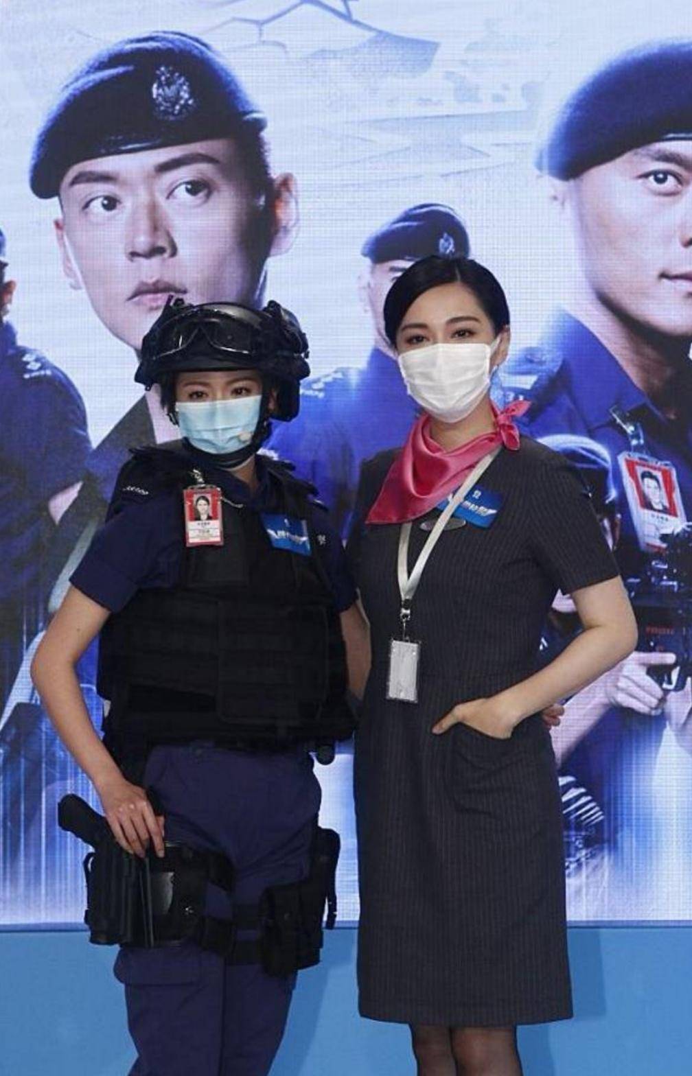 tvb小花现身,tvb小花新剧造型曝光