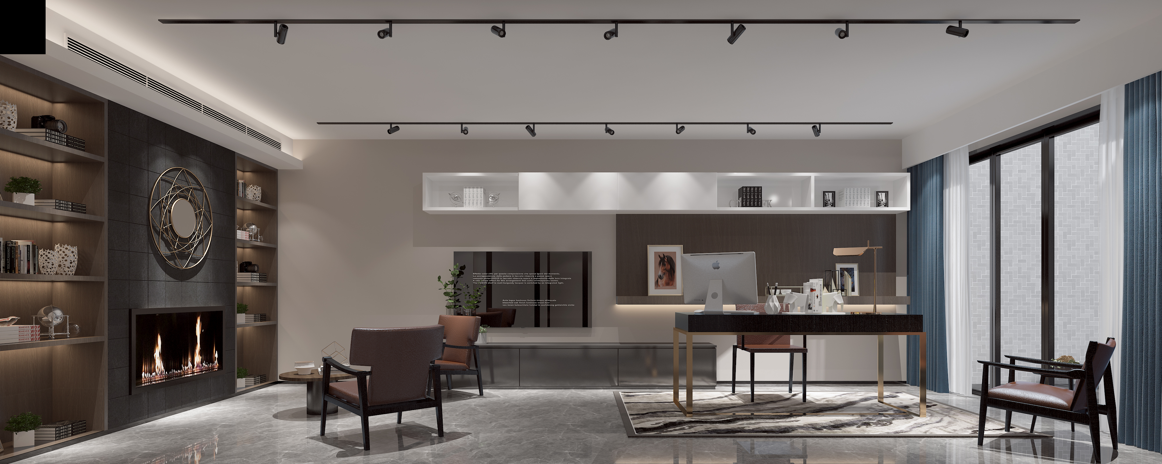 景瑞望府别墅装修效果图,文宸望府装修设计