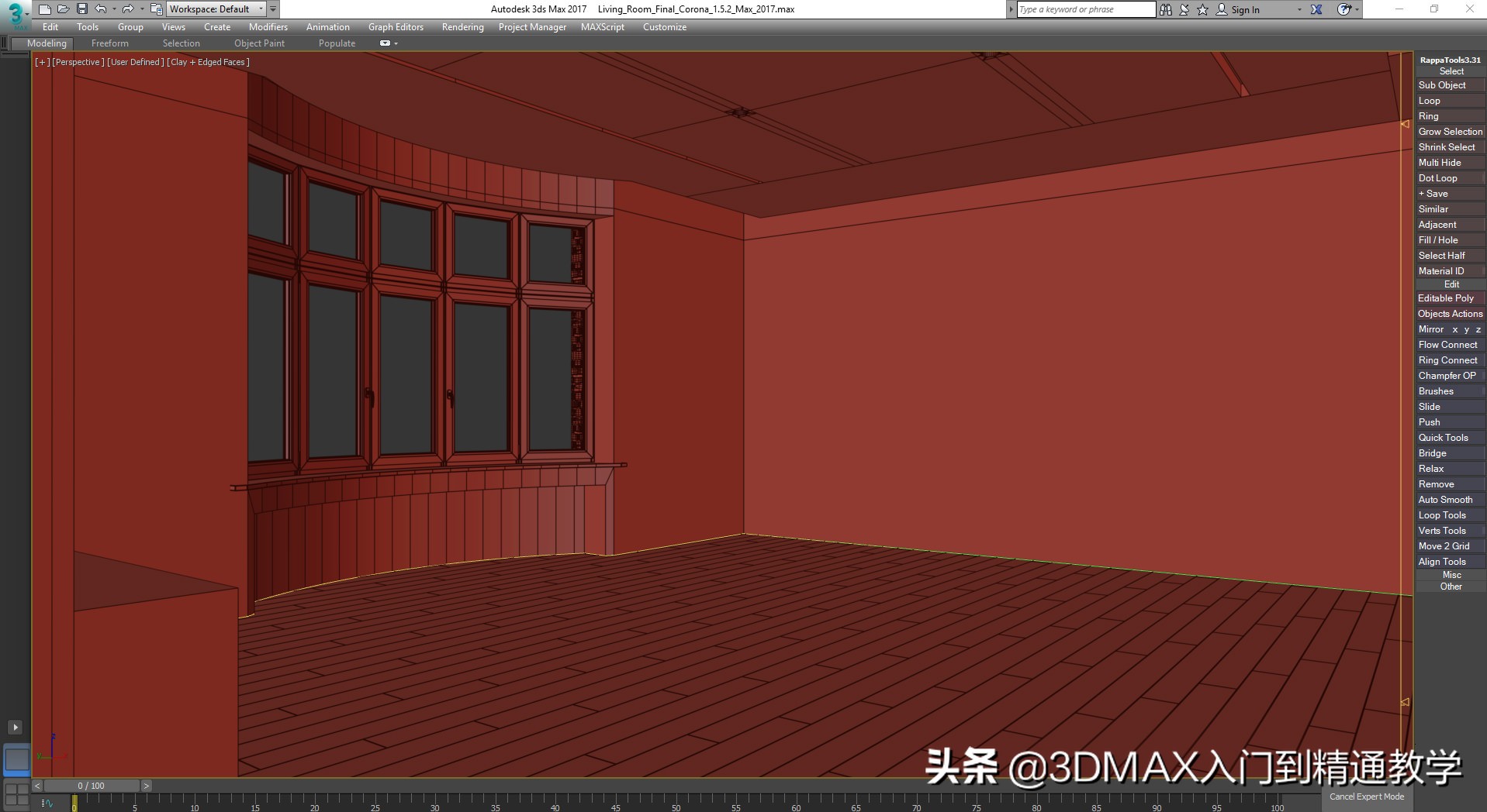 那些好看的效果图是怎么做的,耗时56小时才完成作品