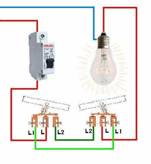 三开双控做单控使用如何接线,单控双控三控接线实物图