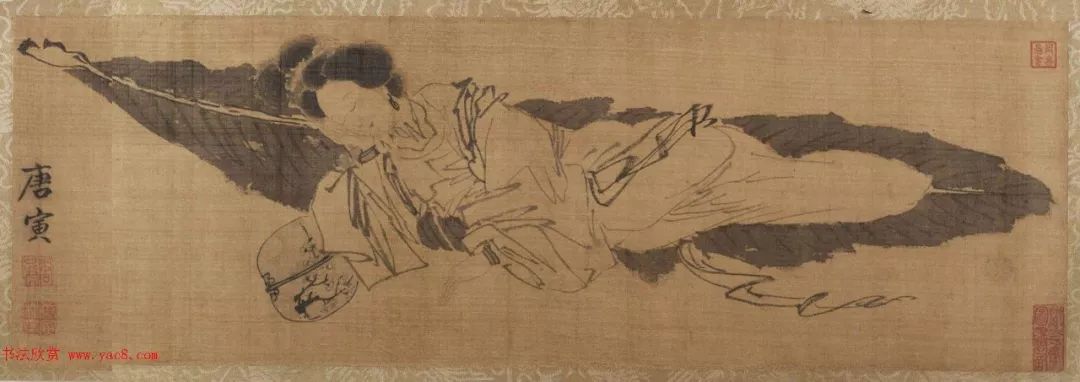 国画人物画作品教学,国画人物画画法技巧