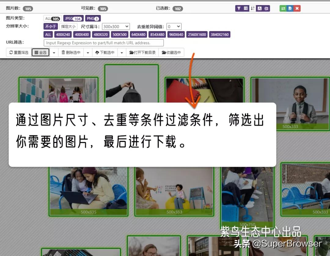 想要批量*载下**图片?这2个宝藏工具帮你搞定