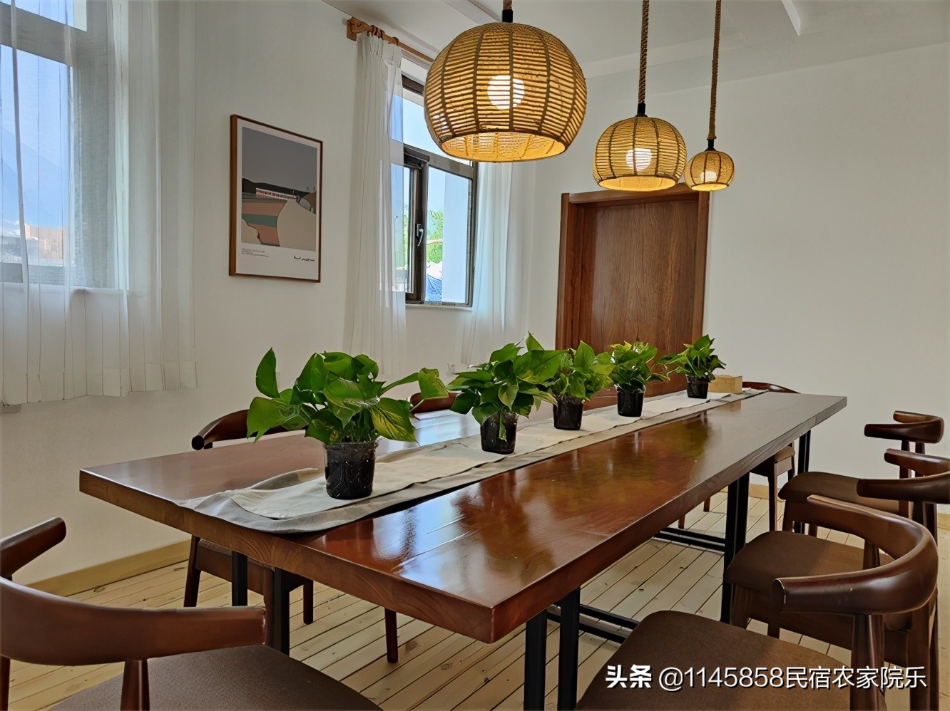 房山区风景好的民宿,十渡心悦院子