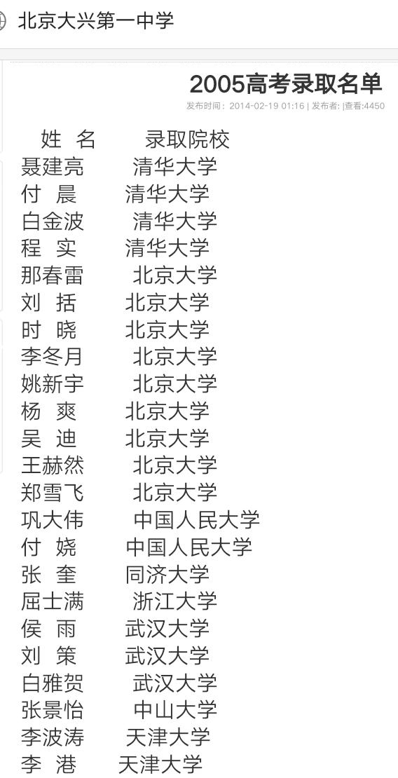 北京大兴未来新开的学校,北京大兴区重点学校