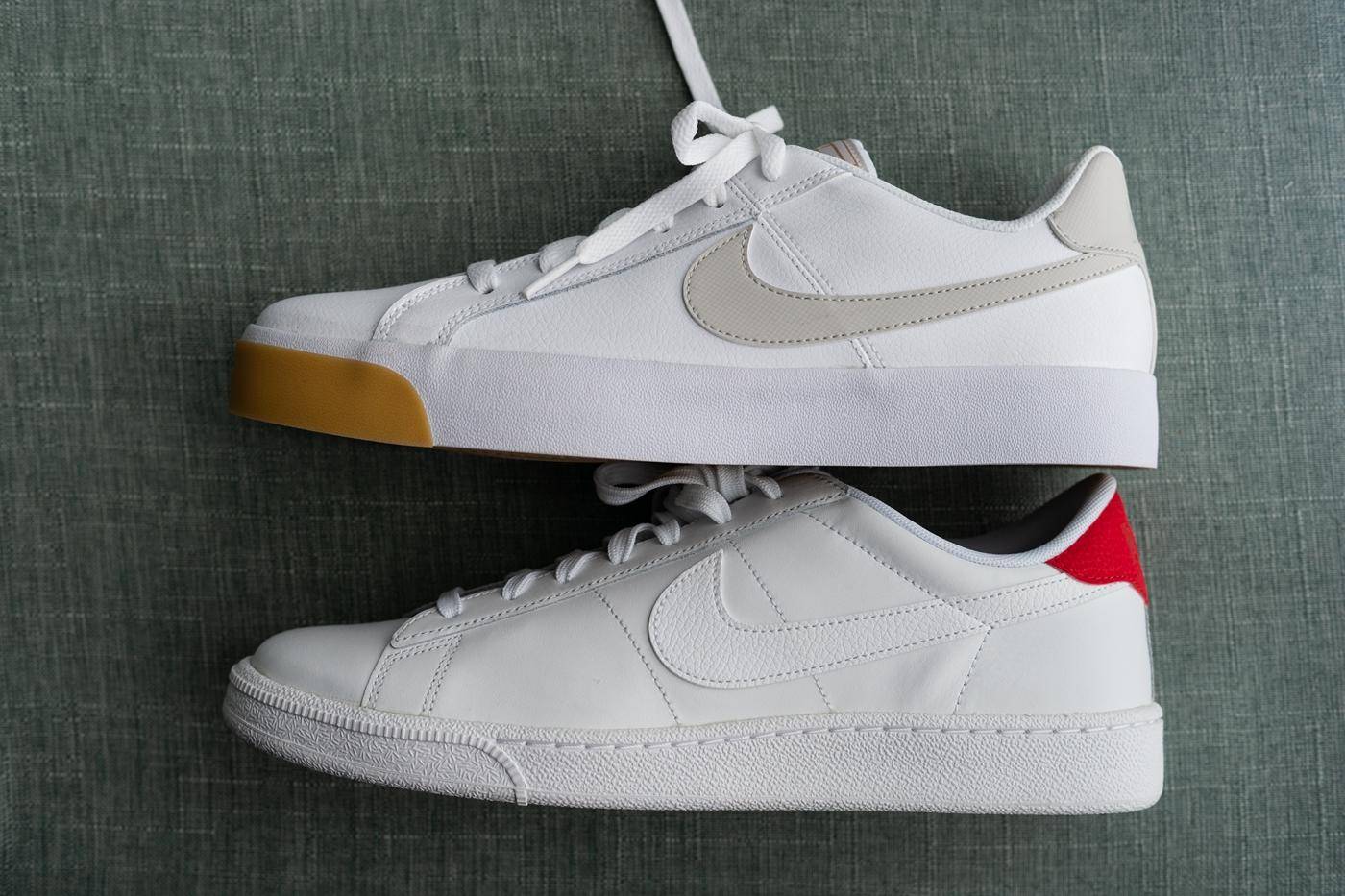 阿迪和彪马小白鞋,阿迪与耐克同类鞋科普