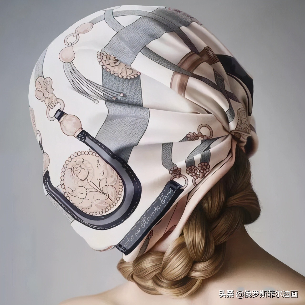 美女画家画美女，怎么看怎么美，看着她的画呼吸都要停滞了