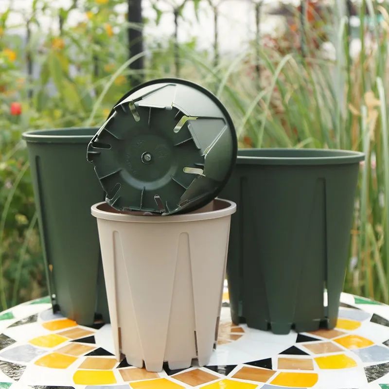 紫砂花盆为啥比红陶花盆还便宜啊,塑料盆什么材质好无毒