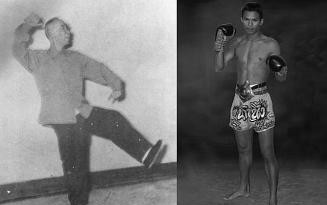 被泰拳ko的中国拳手,中国传统武术被自由搏击ko视频