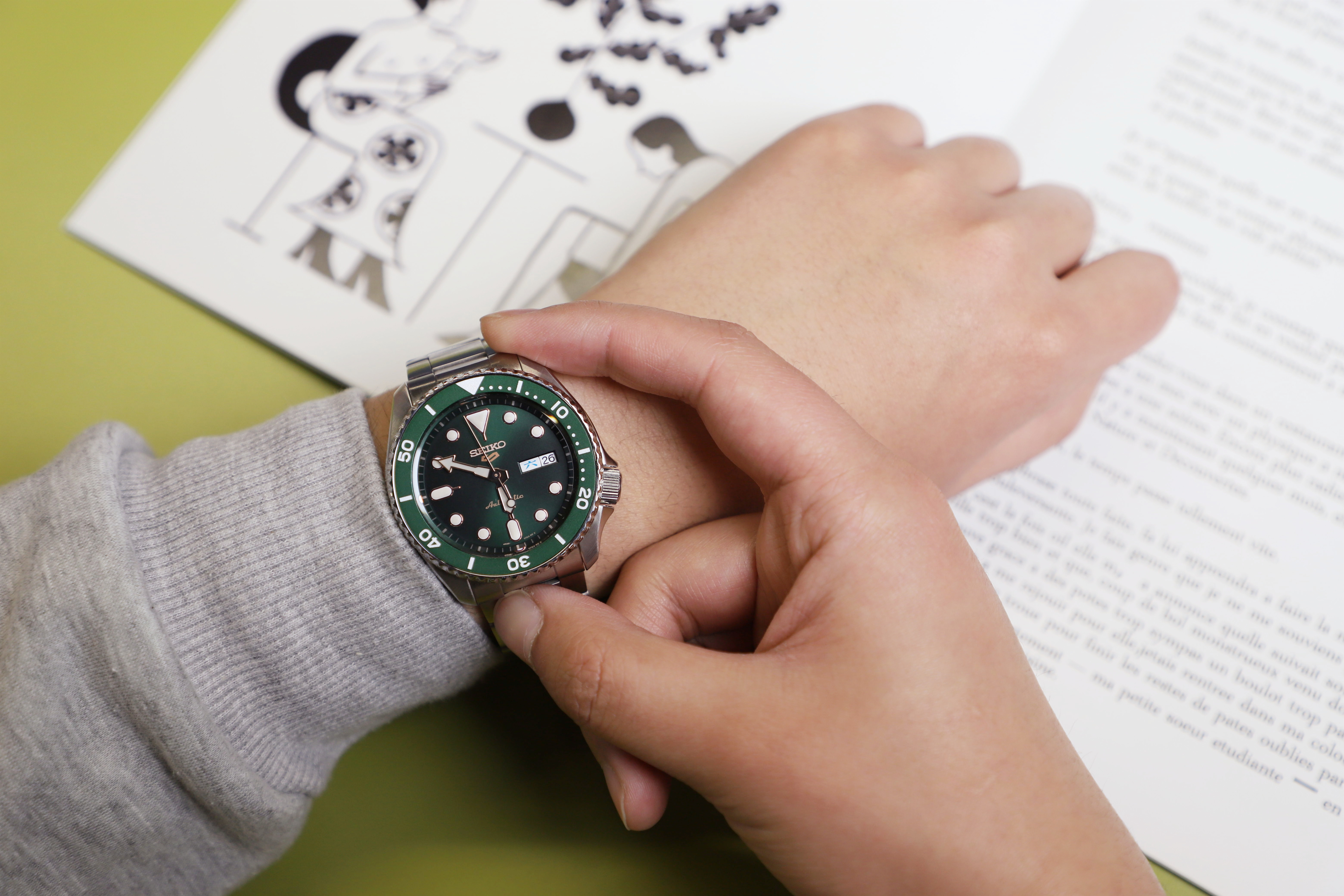 精工5号手表调时间教程视频,精工5号机械表推荐