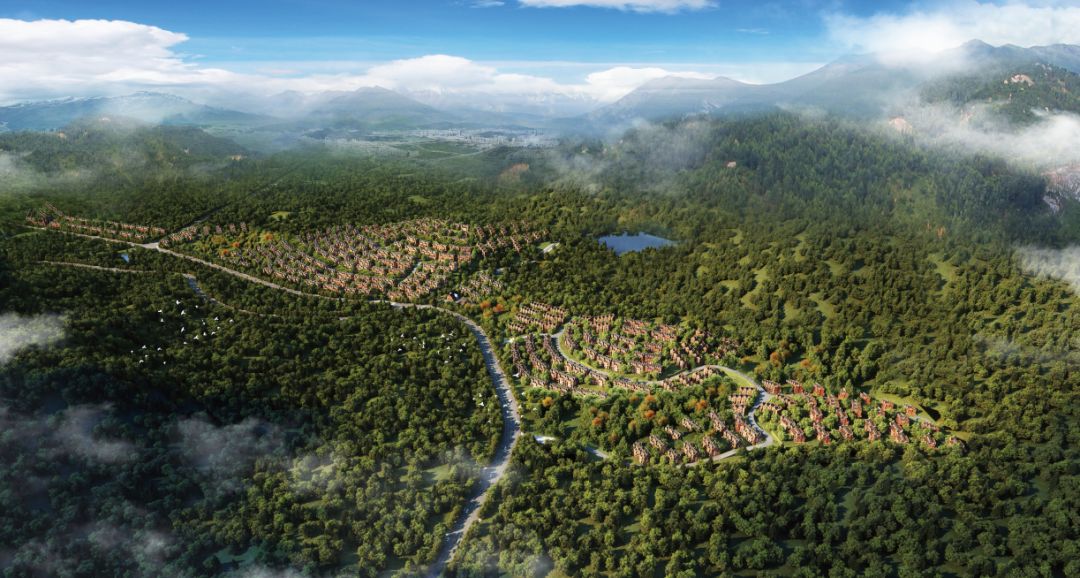 南京主城伴山实景院墅,仙林东中式叠墅