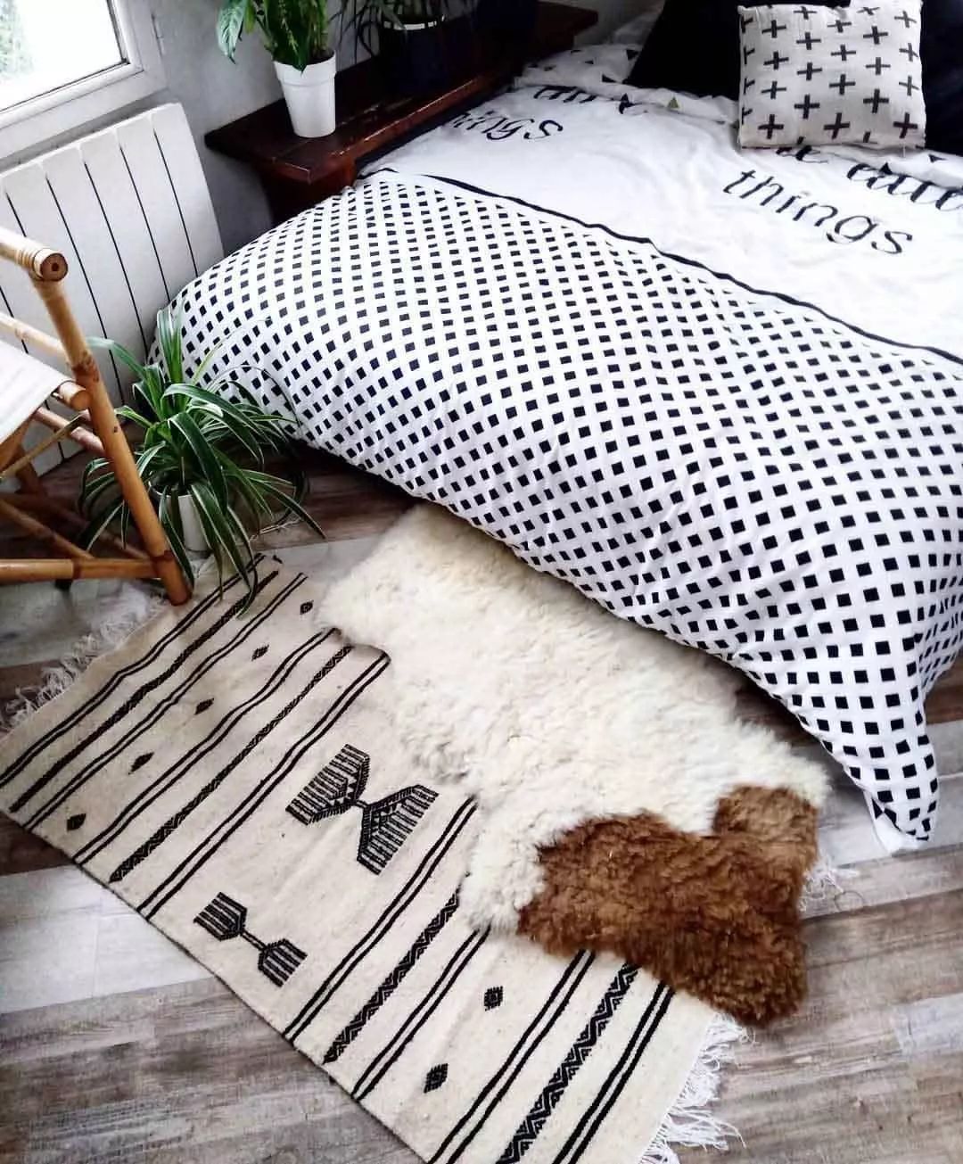 冬天取暖，卧室要选对抱枕、地毯，30张ins美图拿去抄