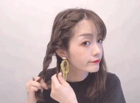 发型扎法简单又好看的编发,编发简单易扎的发型