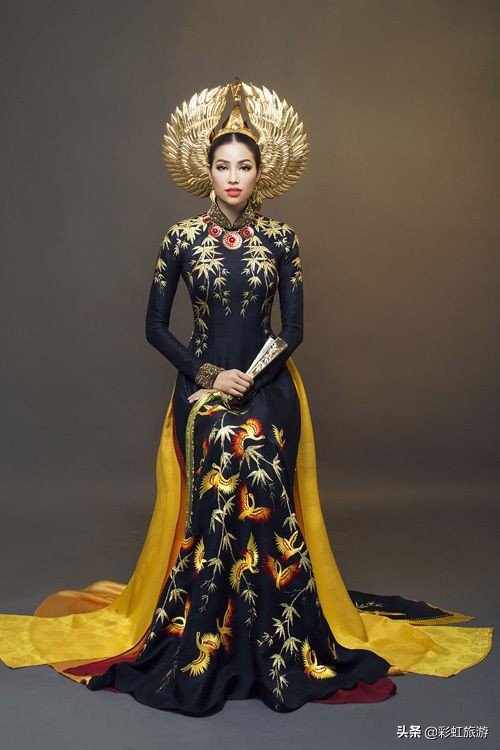 越南文化中国服饰,越南传统文化服饰