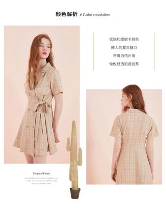 气质系带连衣裙,气质系带收腰连衣裙