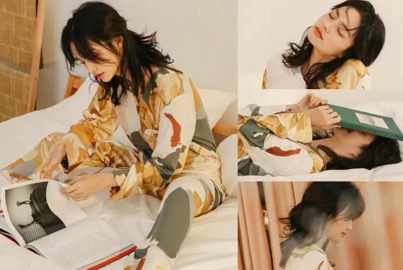 夏季最新款洋气睡衣,夏天纯棉好看时尚的睡衣