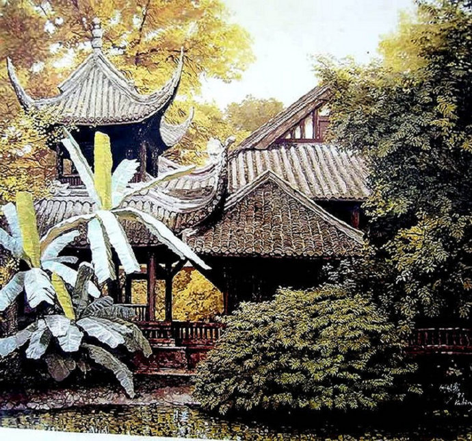 何冠林油画作品大全,何冠霖油画高清大图