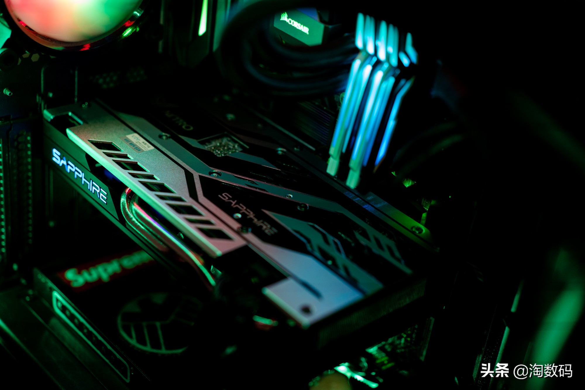 蓝宝石rx5808gd5白金版矿卡,矿卡超值