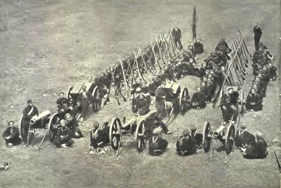 清朝末期的洋枪队,清朝新式洋枪队