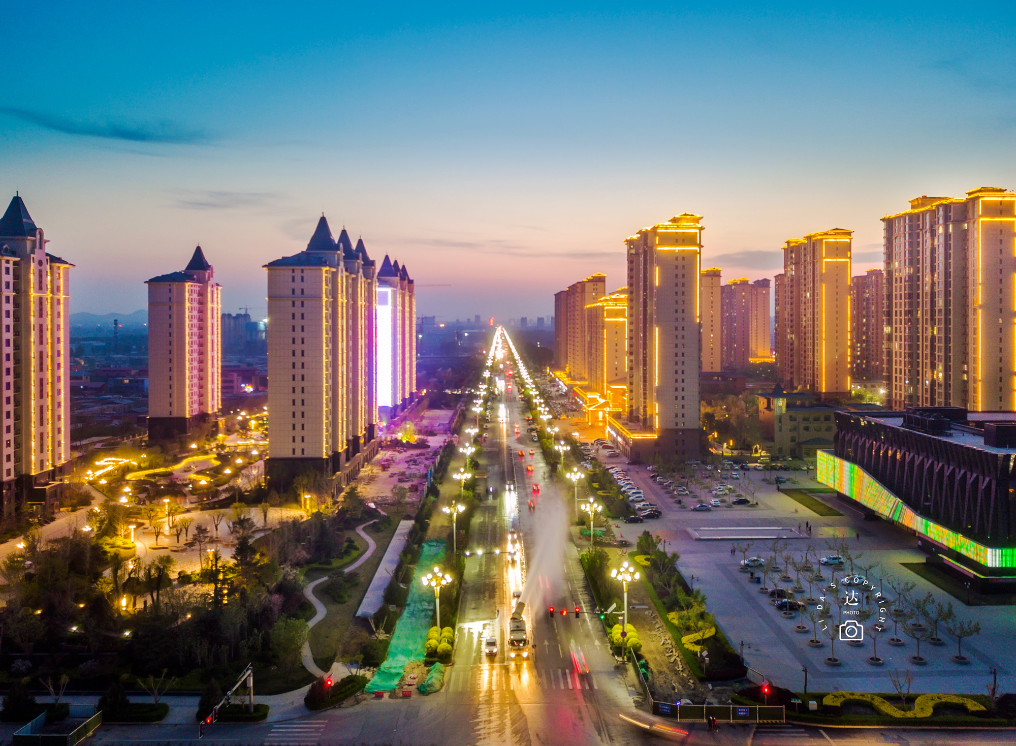 曲阳县城全景视频,曲阳县城高清地图