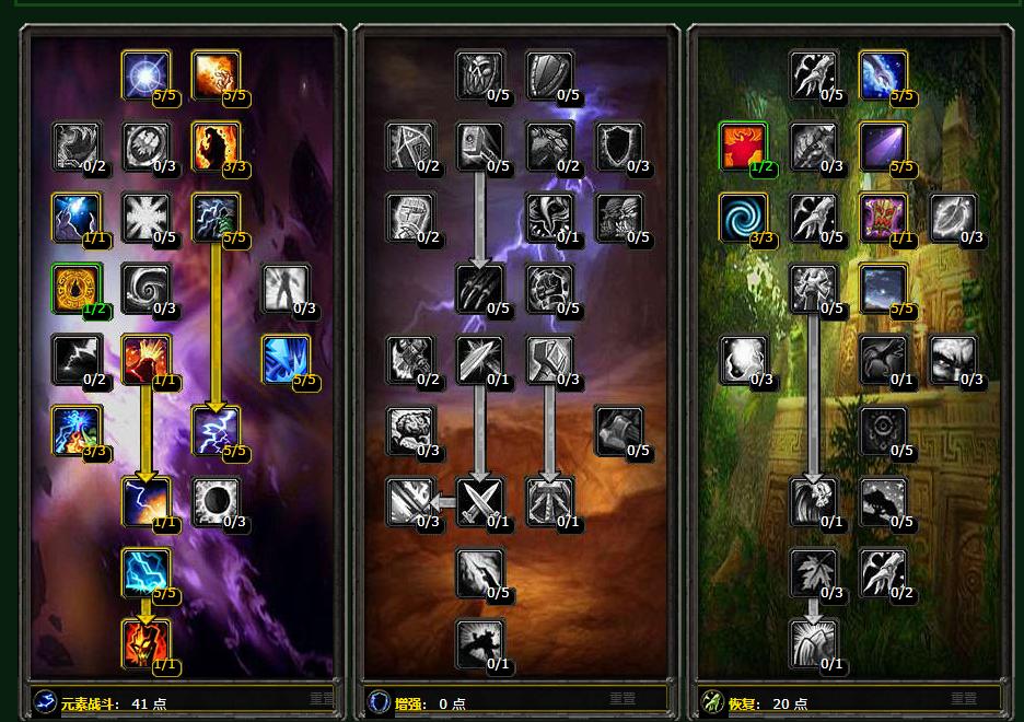 魔兽世界tbc3.35各职业天赋,魔兽世界tbc双采详细攻略