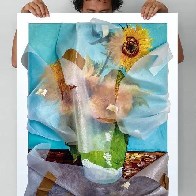 “塑料”艺术家“盗版”世界名画,明明是高仿之作,却人人称妙?