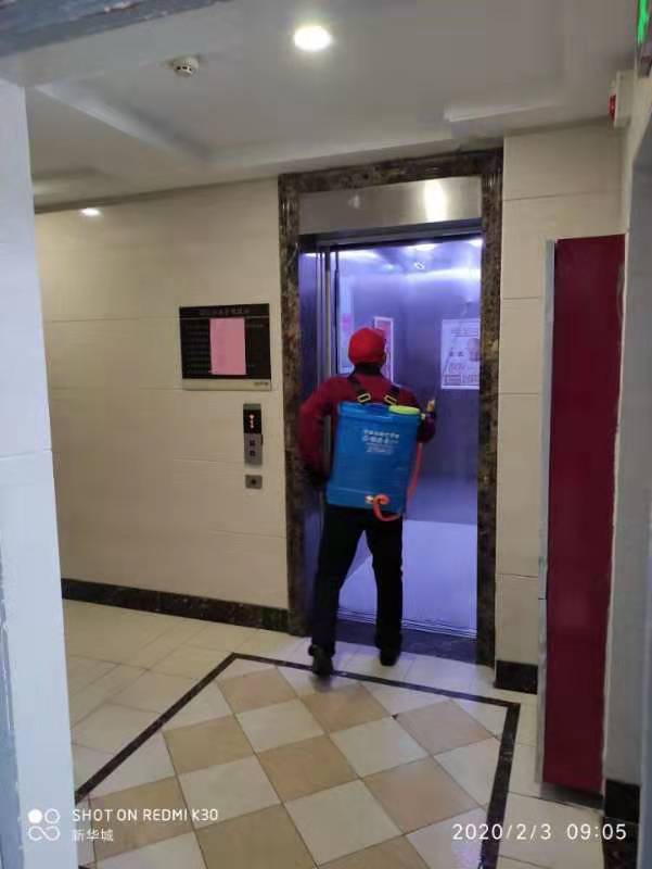 天一物业：业主的健康，天一的坚守。防疫一线，护卫家人生活