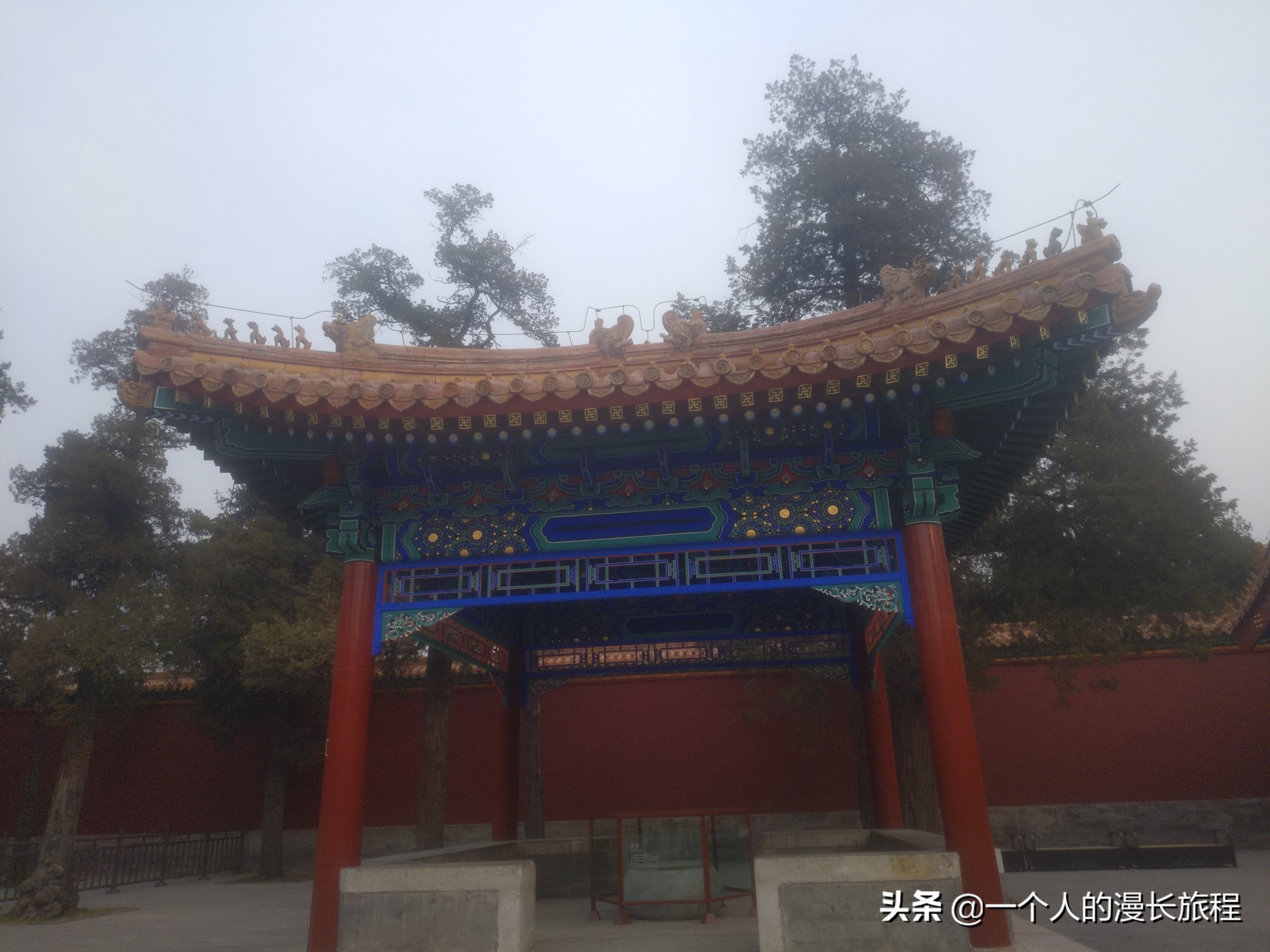 北京景山,这里是北京故宫