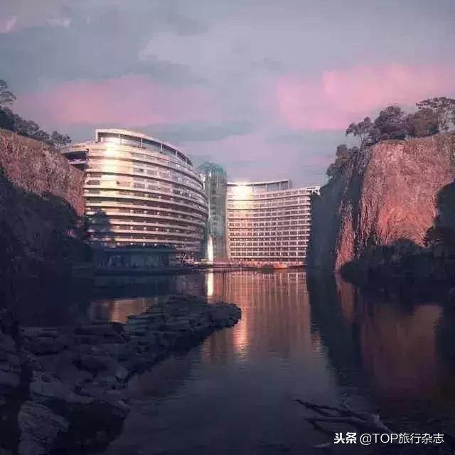 上海深坑酒店真实现状,上海天马山世茂深坑酒店