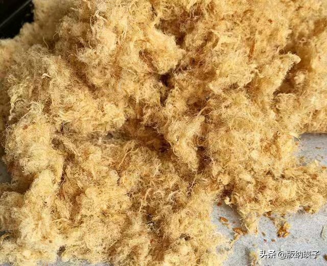肉松原来这样做,肉松自己做的颜色不好