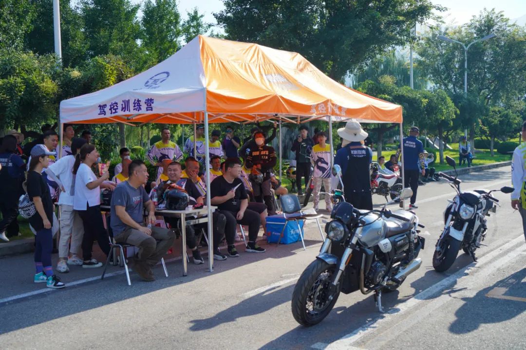 有试、有学、有赛！宗申摩托海淀驾校试驾会就是这么精彩