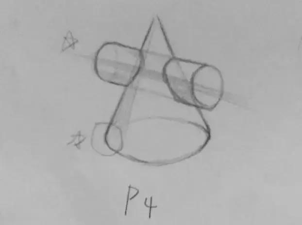 初学者结构素描步骤,酒杯素描绘画步骤