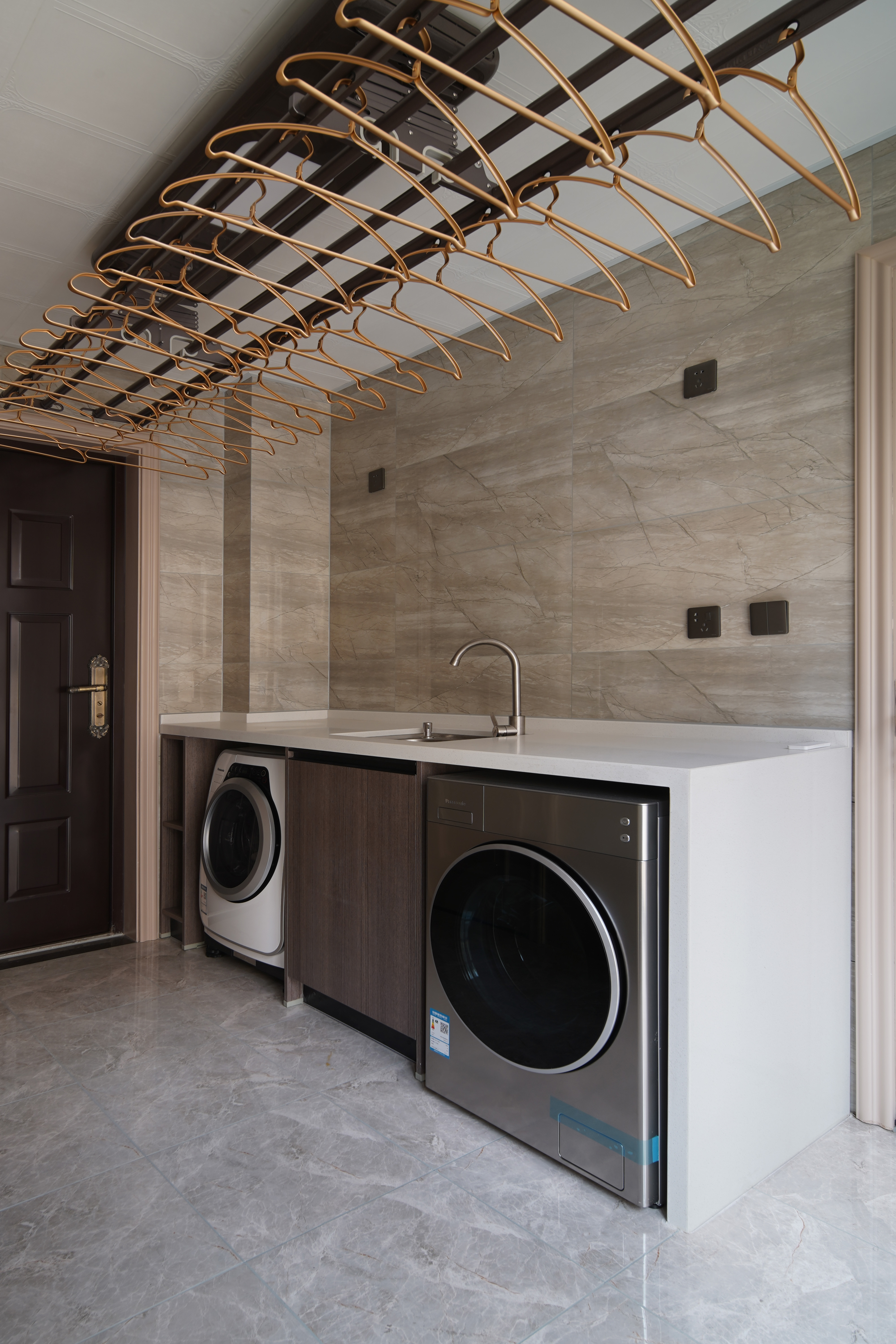 轻奢大平层风格,260平米轻奢美式大平层