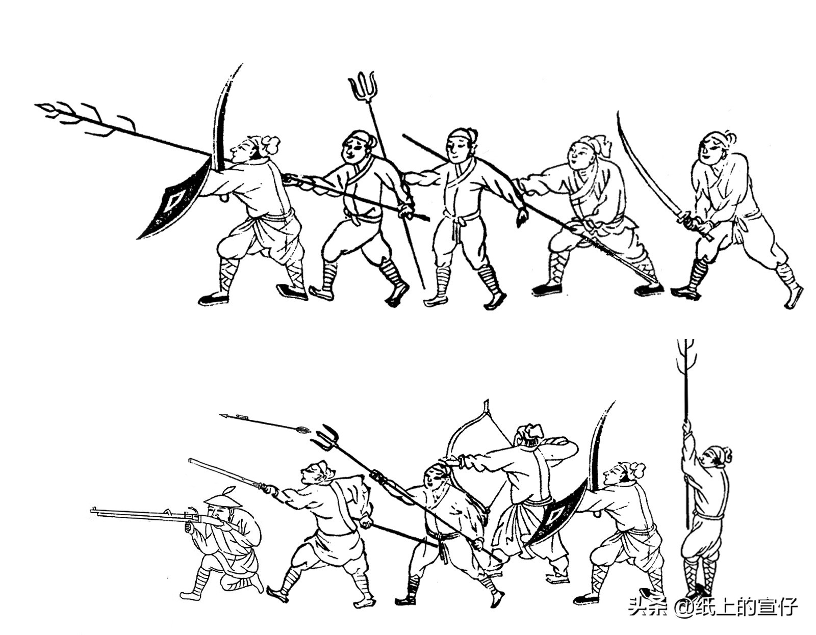 冷兵器时代的长矛多长,冷兵器长枪长一米九