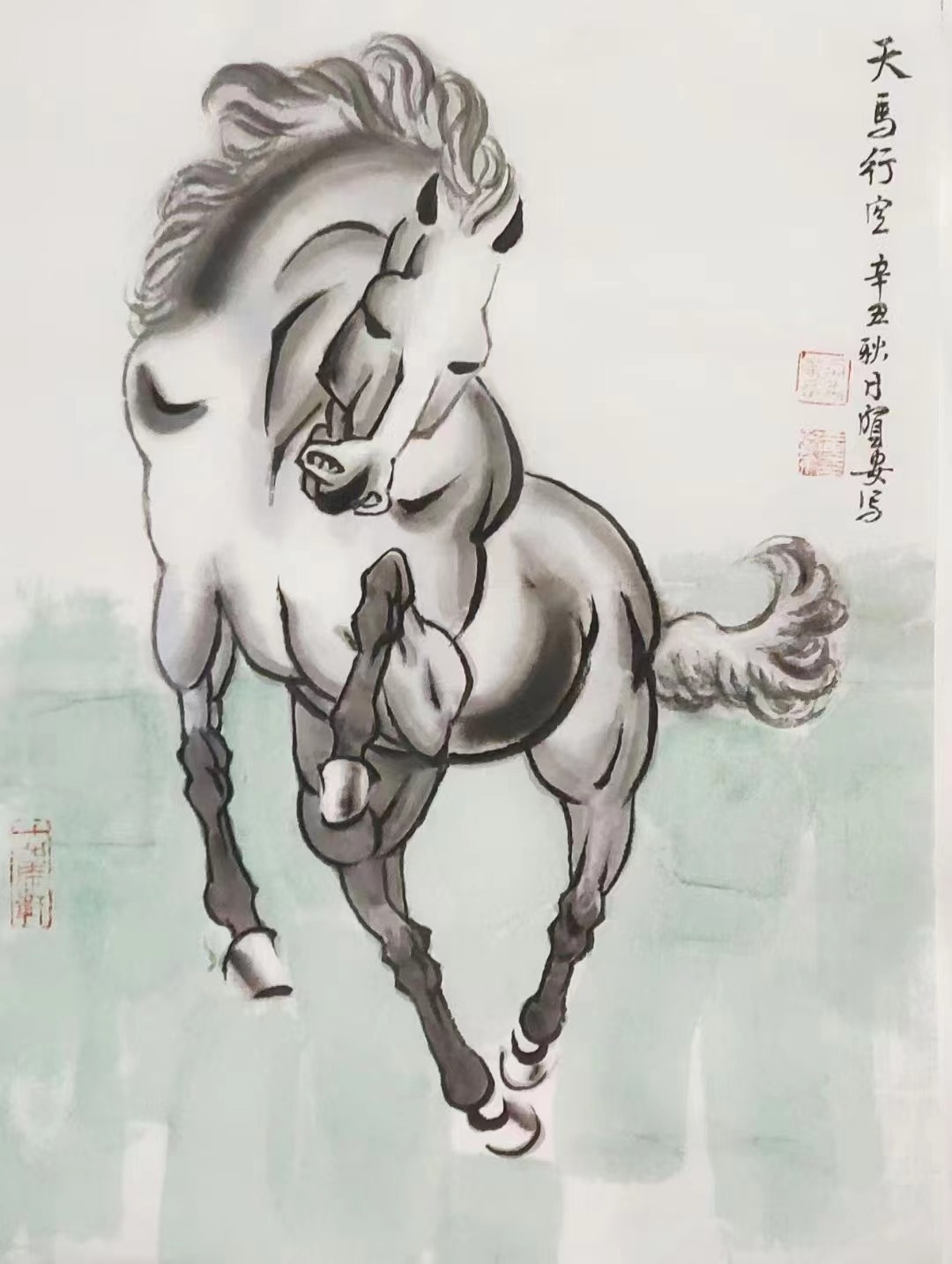 迎冬奥庆新春书画,迎元宵庆冬奥绘画一等奖