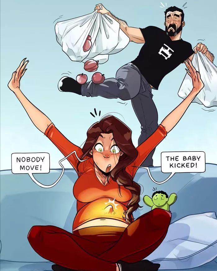 用插画记录生活,糙汉插画完整版